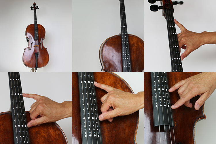 Farbton-Grifftabelle Cello Story